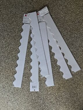 Back to Class  Scallop Border Stickers - Multi Color